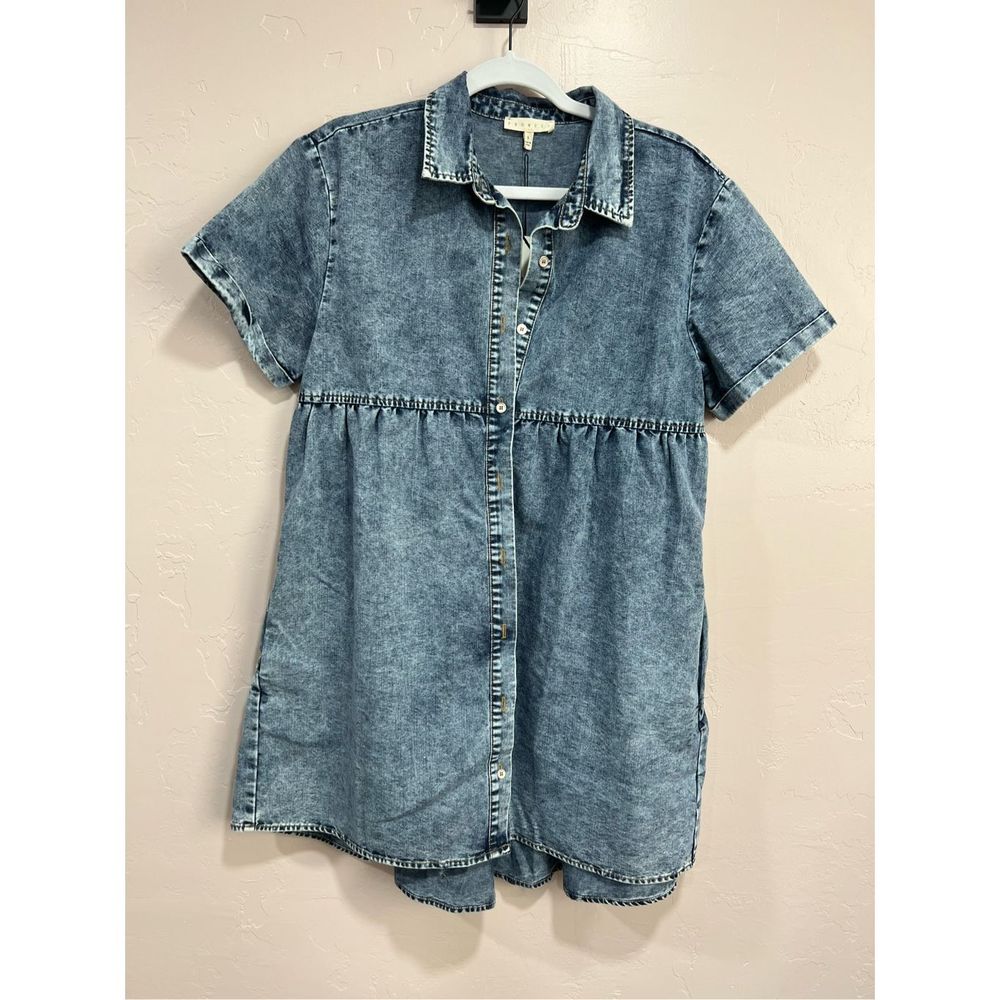NWTs Bohme Denim Mini Dress